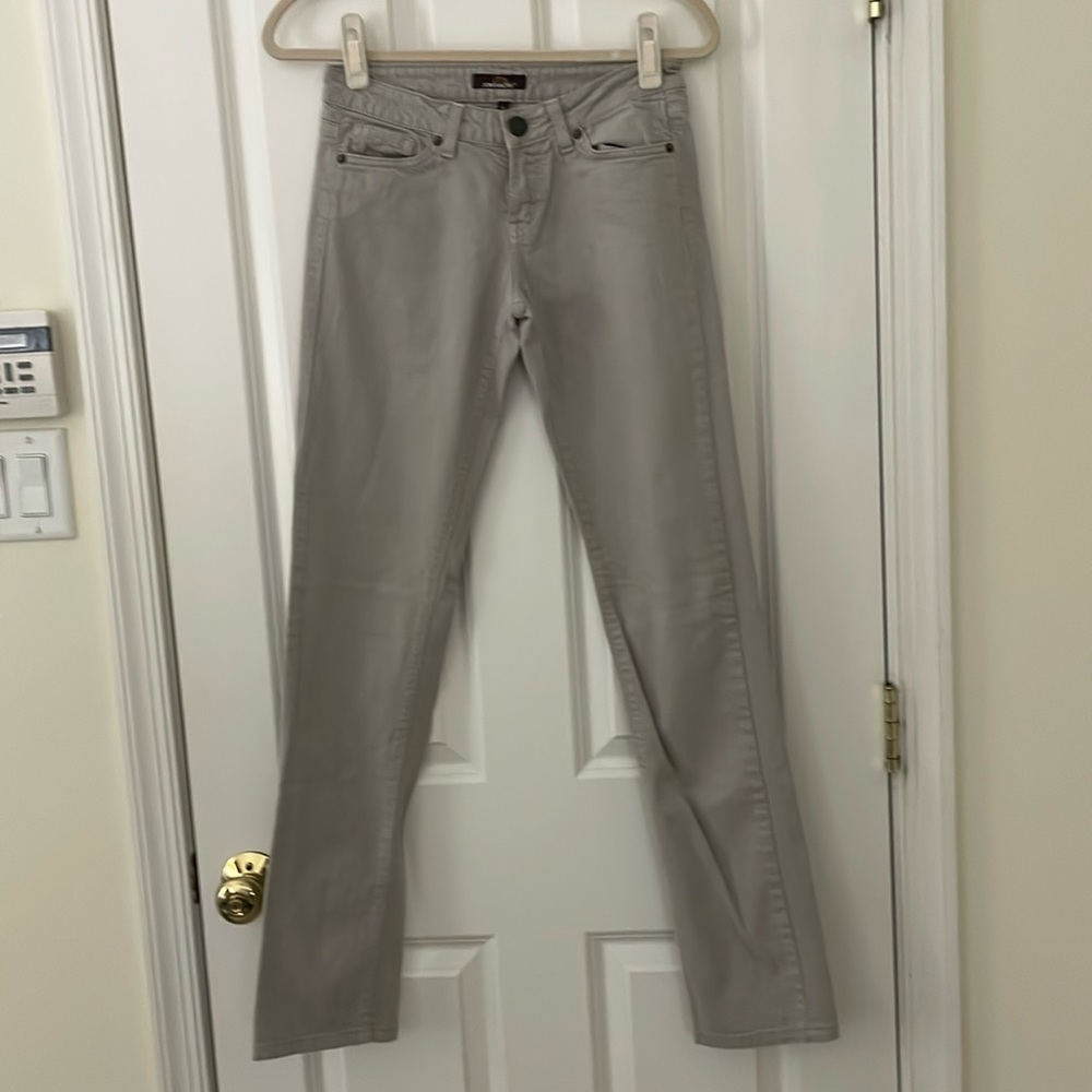 Jordache Morgan Slim Straight Beige Jean - Size 26